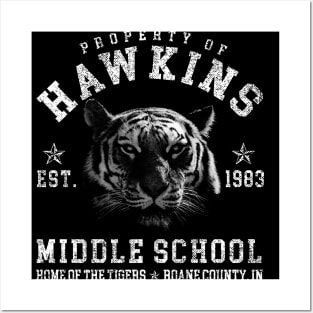 Hawkins Middle School 1983 Posters and Art